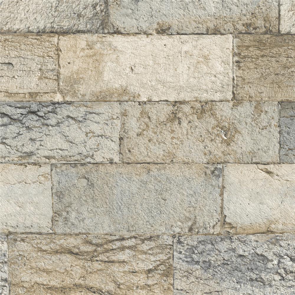 Patton Wallcoverings G67970 Organic Textures Organic Stone Wallpaper